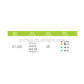 LTE-5051 saving energy, low heat triangle led flashing warning light